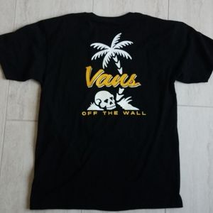 3/$30 VANS Black Mens Tee Size Large